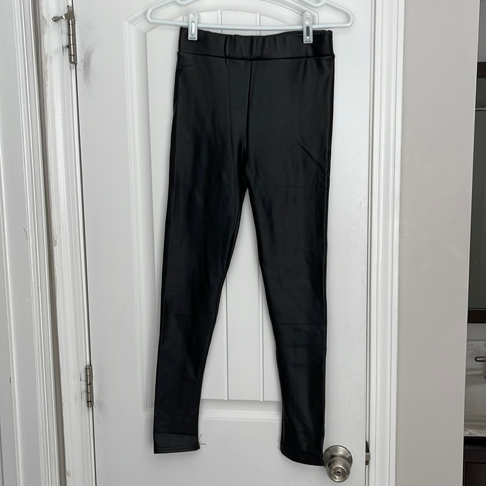 Faux Leather Legging